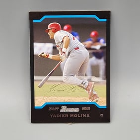 2004 Bowman Yadier Molina #301 Rookie - Future HOF