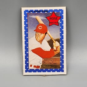 1971 Kelloggs Pete Rose Rare Box Cut Version HOF