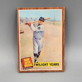 1962 Topps Babe Ruth #141 HOF