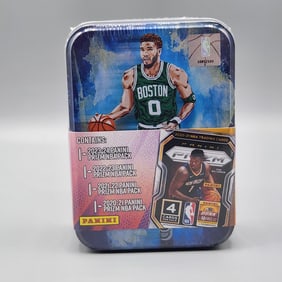 Prizm Basketball Tin (4) Packs 2020/21-2023/24 - Tatum on Tin