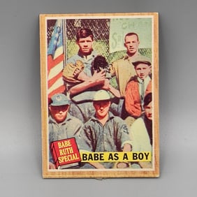 1962 Topps Babe Ruth #135 HOF