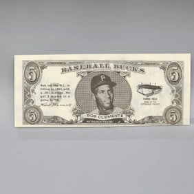 1962 Topps Bucks Roberto Clemente HOF - Tough Issue