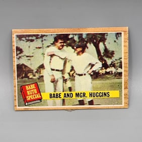 1962 Topps Babe Ruth #137 HOF
