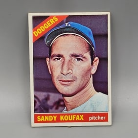 1966 Topps Sandy Koufax #100 HOF