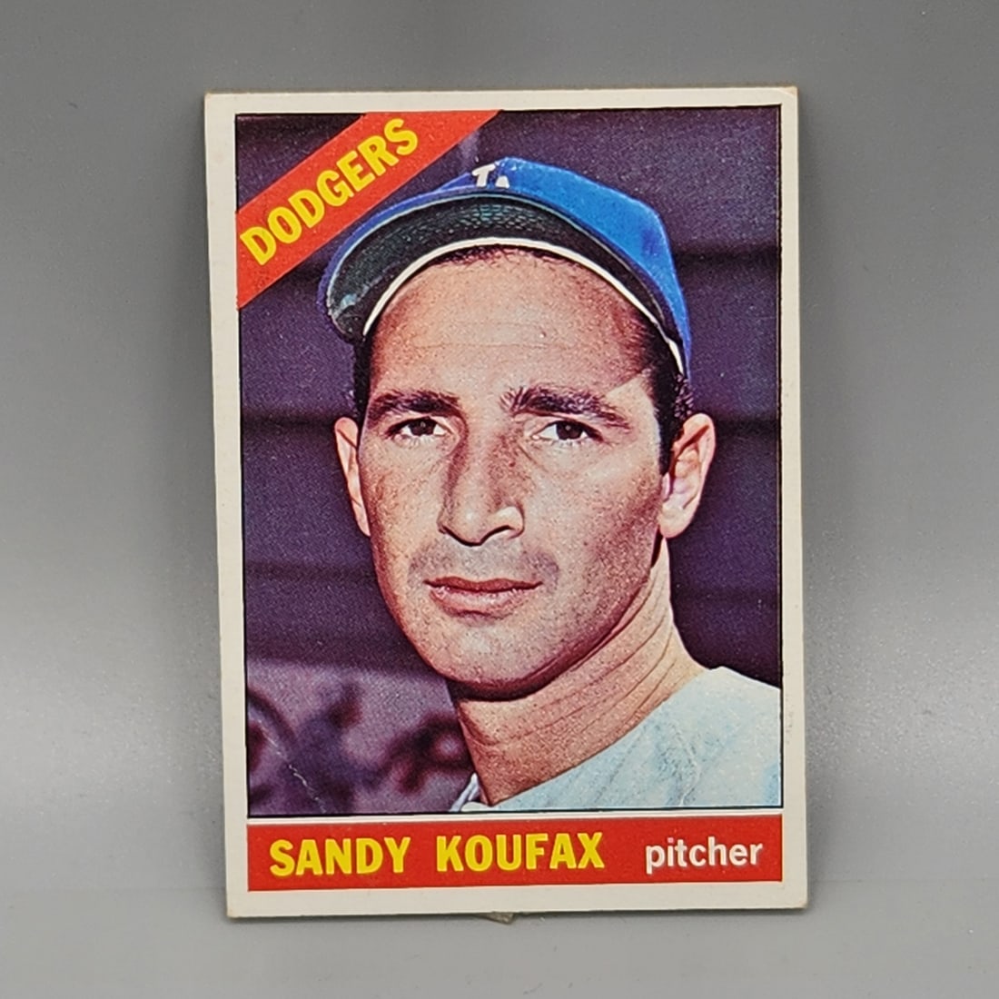 1966 Topps Sandy Koufax #100 HOF (1 of 2)
