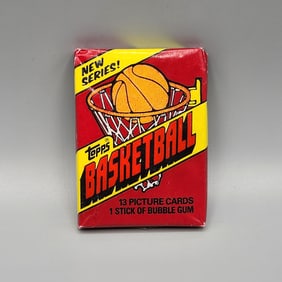 1981-82 Topps Basketball Wax Pack - Bird/Johnson 2nd Year - Highly Sought After