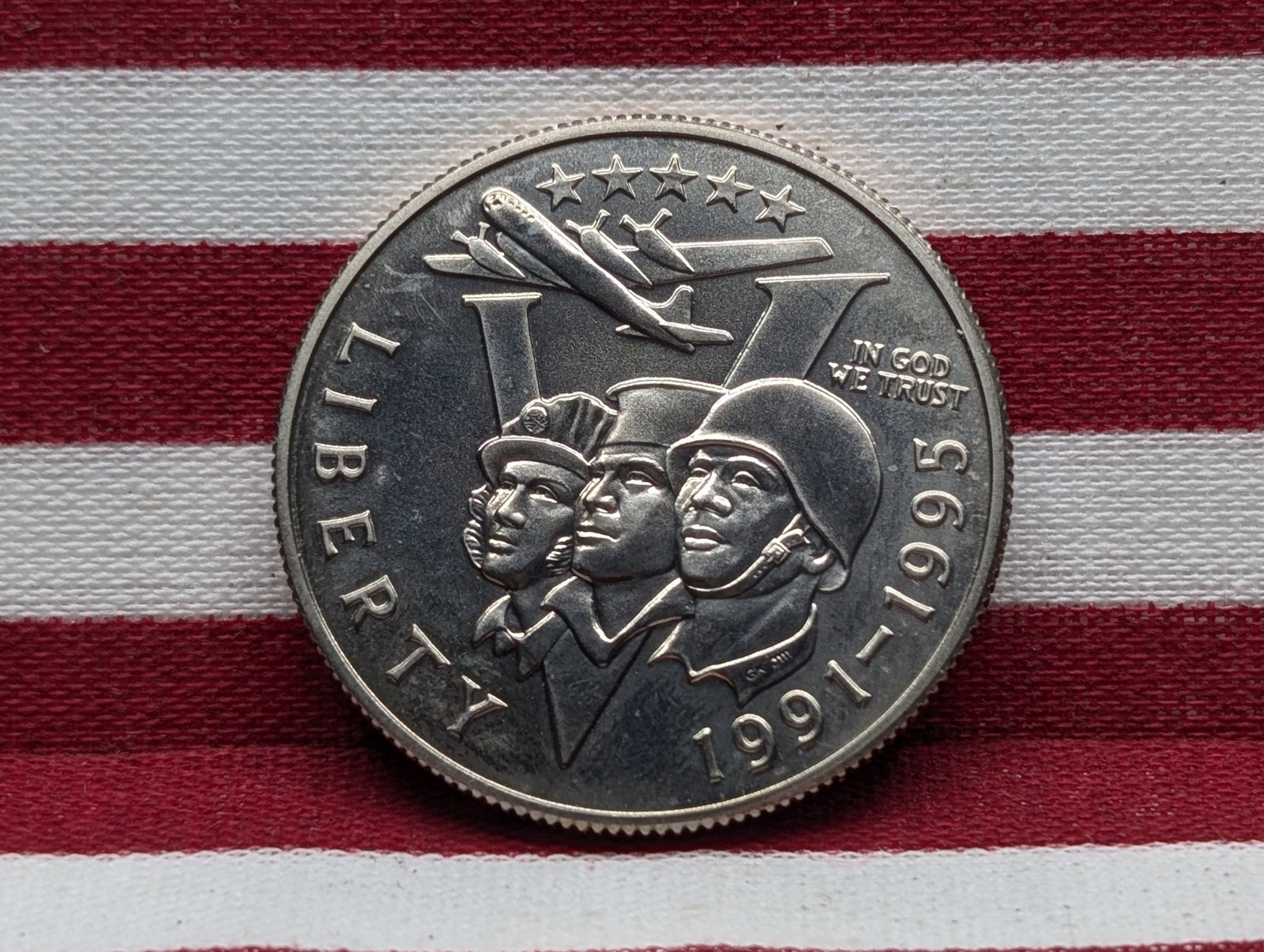 1993-P UNC WWII Commemorative Half Dollar: 1993-P UNC WWII Commemorative Half Dollar