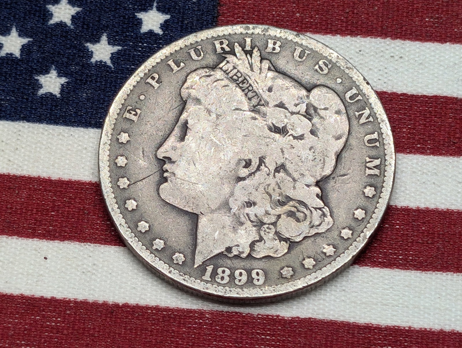 1899-O Micro-o Morgan Silver Dollar (1 of 2)