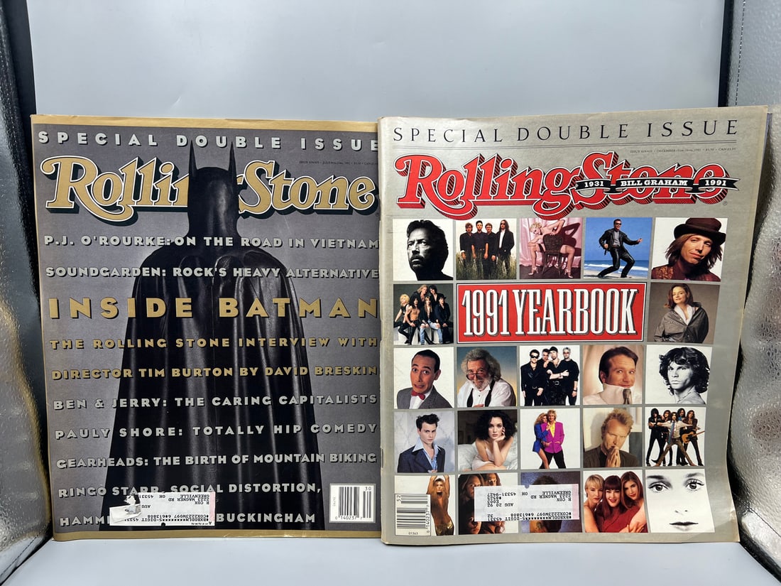 Rolling Stone Magazine Special Double Issue #619/620 December 1991 & #634/635 July 1992: Rolling Stone Magazine Special Double Issue #619/620 December 1991 & #634/635 July 1993