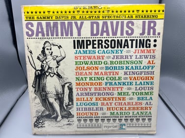 1962 Sammy Davis Jr. The Sammy Davis Jr. All Star Spectacular Vinyl Album - R9-6033