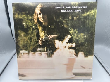 1971 Graham Nash Songs For Beginners Vinyl Album - SD 7204