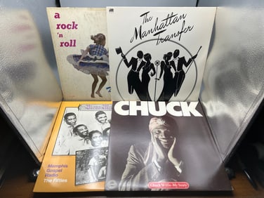 Lot of (4) Assorted Vinyl Albums - Varying Conditions