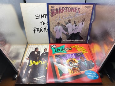 Lot of (4) Assorted Vinyl Albums - Varying Conditions