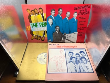 Lot of (4) Assorted Vinyl Albums - Varying Conditions