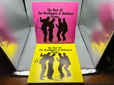 Unknown Release Date Compilation The Best of The Washington & Baltimore Groups Volume II & Volume