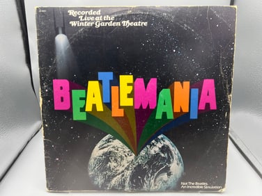 1978 Beatlemania (Original Cast Album Recorded Live At The Winter Garden Theatre) Vinyl Album - AL