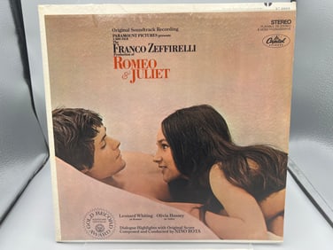 1968 Romeo And Juliet Original Soundtrack Vinyl Album - ST-2993