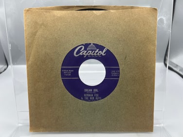 1959 Norman Fox & The Rob Roys Dream Girl/Pizza Pie 45 RPM Record - F4128 - Rare