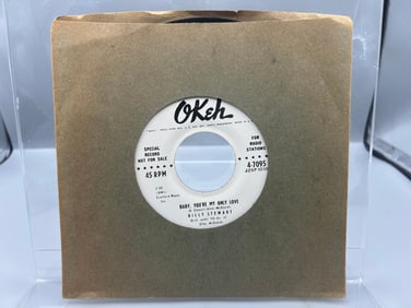 Unknown Release Date Billy Stewart Billy's Heartache/Baby, You're My Only Love Promo Radio Station