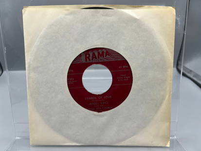 1956 Mabel King With The Royale Sita Chorus Symbol Of Love/Second Hand Love 45 RPM Record - RR-204: 1956 Mabel King With The Royale Sita Chorus Symbol Of Love/Second Hand Love 45 RPM Record - RR-204 - Records have not been tested by the auction house for play quality. All items are sold as is.