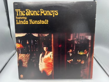 1975 The Stone Poneys Featuring Linda Ronstadt Self Titled Reissue Vinyl Album - ST-11383