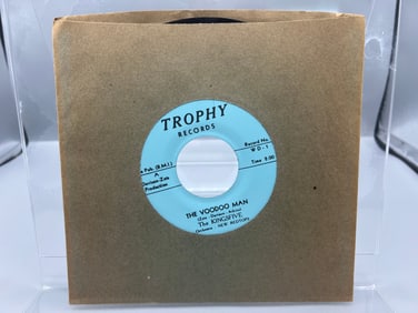Unknown Release Date The Kingsfive The Voodoo Man/I Hear The Rain Reissue Unofficial Release 45 RPM