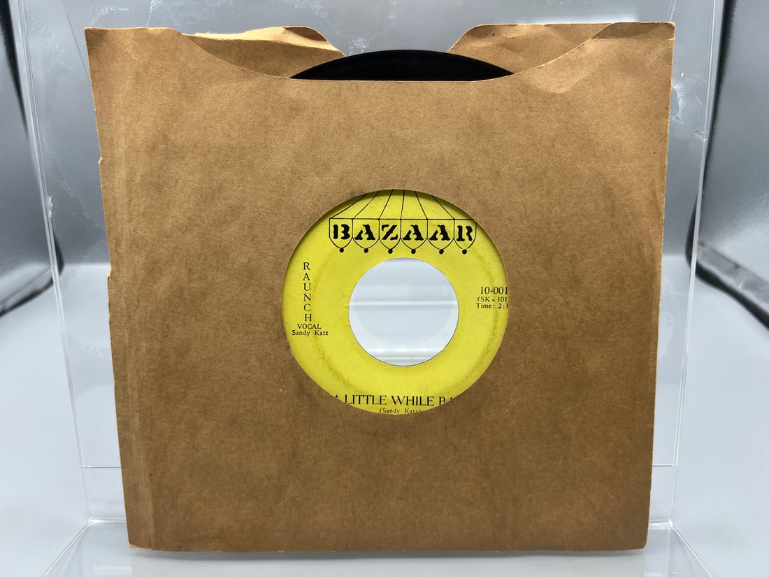 1966 Raunch A Little While Back/I Say You're Wrong 45 RPM Record - 10-001 - Rare - Garage Band (1 of 5)
