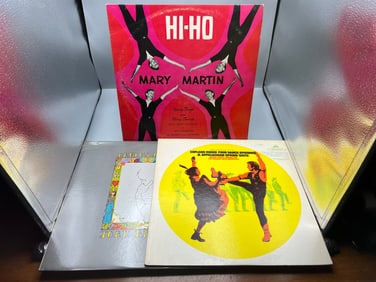 Lot of (3) Assorted Vinyl Albums - Varying Conditions