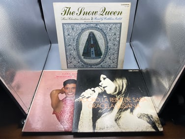 Lot of (3) Assorted Vinyl Albums - Varying Conditions