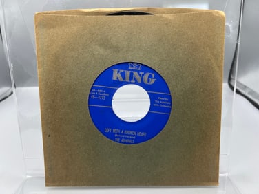 Unknown Release Date The Admirals Oh Yes/Left With A Broken Heart Reissue 45 RPM Record - 45-4772