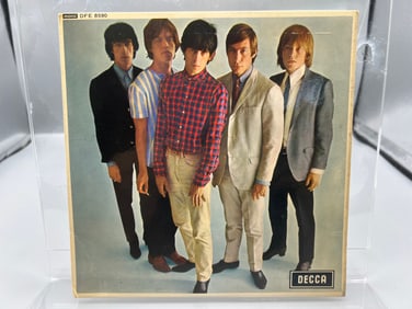 1972 The Rolling Stones Five By Five United Kingdom Release Reissue 45 RPM EP Record - DFE 8590