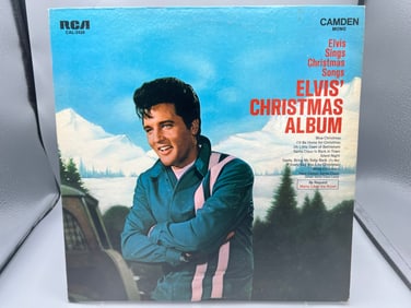 1970 Elvis Presley Elvis' Christmas Album Vinyl Album - CAL-2428