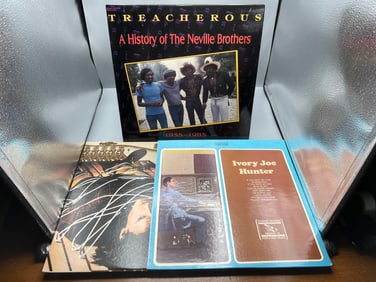 Lot of (3) Assorted Vinyl Albums - Varying Conditions
