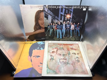 Lot of (4) Assorted Vinyl Albums - Varying Conditions