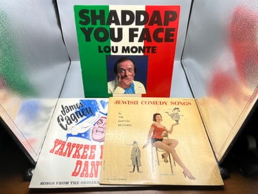 Lot of (3) Assorted Vinyl Albums - Varying Conditions