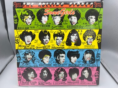 1978 The Rolling Stones Some Girls Netherlands Released Orange Vinyl Album - 5C 062-61016