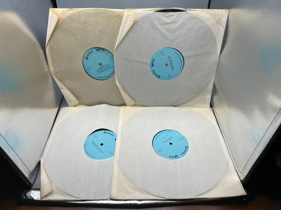 1977 The Grateful Dead Good Lovin Unofficial Release 4xLP Box Set W/ No Box & No Cover Sleeves - (1 of 5)