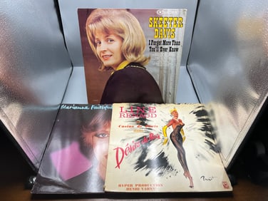 Lot of (3) Assorted Vinyl Albums - Varying Conditions