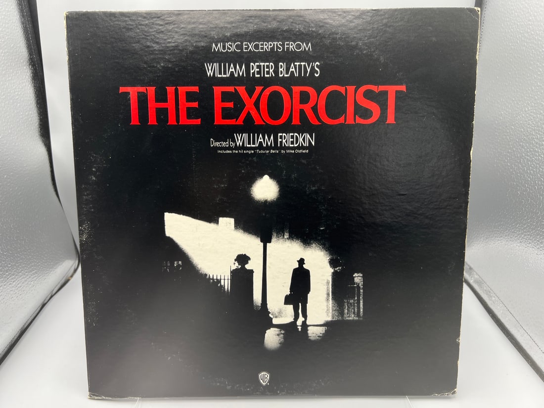 1974 The Exorcist Music Excerpts From William Peter Blatty's The Exorcist Vinyl Album - W 2774: 1974 The Exorcist Music Excerpts From William Peter Blatty's The Exorcist Vinyl Album - W 2774 - Records have not been tested by the auction house for play quality. All items are sold as is.