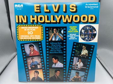 1976 Elvis Presley Elvis In Hollywood Canada Release Vinyl Album - KSL1-7053