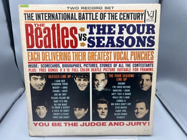 1964 The Beatles Vs. The Four Seasons Reissue Vinyl Album - Extremely Rare & Desirable - DX 30