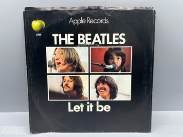 1970 The Beatles Let It Be/You Know My Name (Look Up My Number) 45 RPM Vinyl - 2764