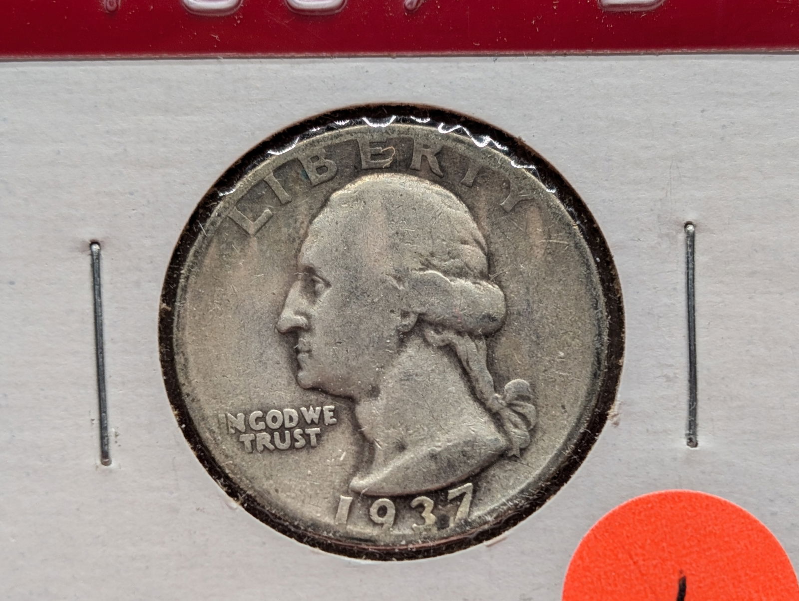1937-D Washington Quarter