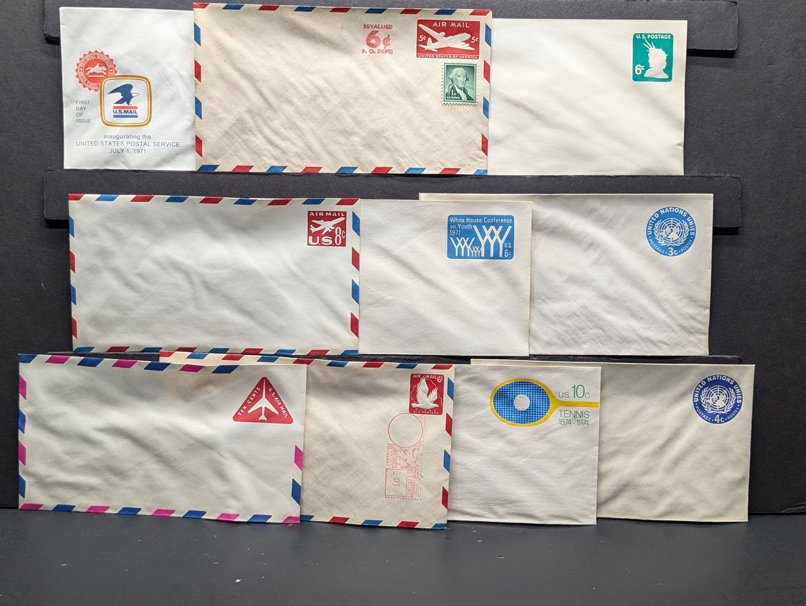 10 - Vintage Pre-Stamped Envelopes (1 of 11)