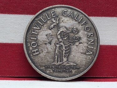 1972 Carrot Carnival-Silver Jubilee .10 Silver Coin
