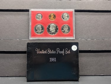 1981 -S U.S. Proof Set In OGP