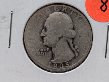 1935 Washington Quarter