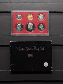 1980-S US Mint Proof Set. OGP