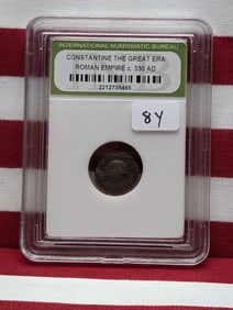 330 AD Constantine The Great Roman Empire Coin