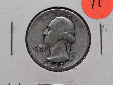 1941 Washington Quarter